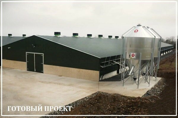 Этапы возведения птицефабрики от завода ВелесТент-внв
